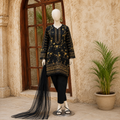 3 piece unstitched printed suit