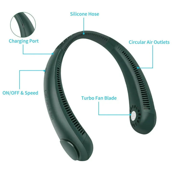 Vaneless Neck Hanging Fan